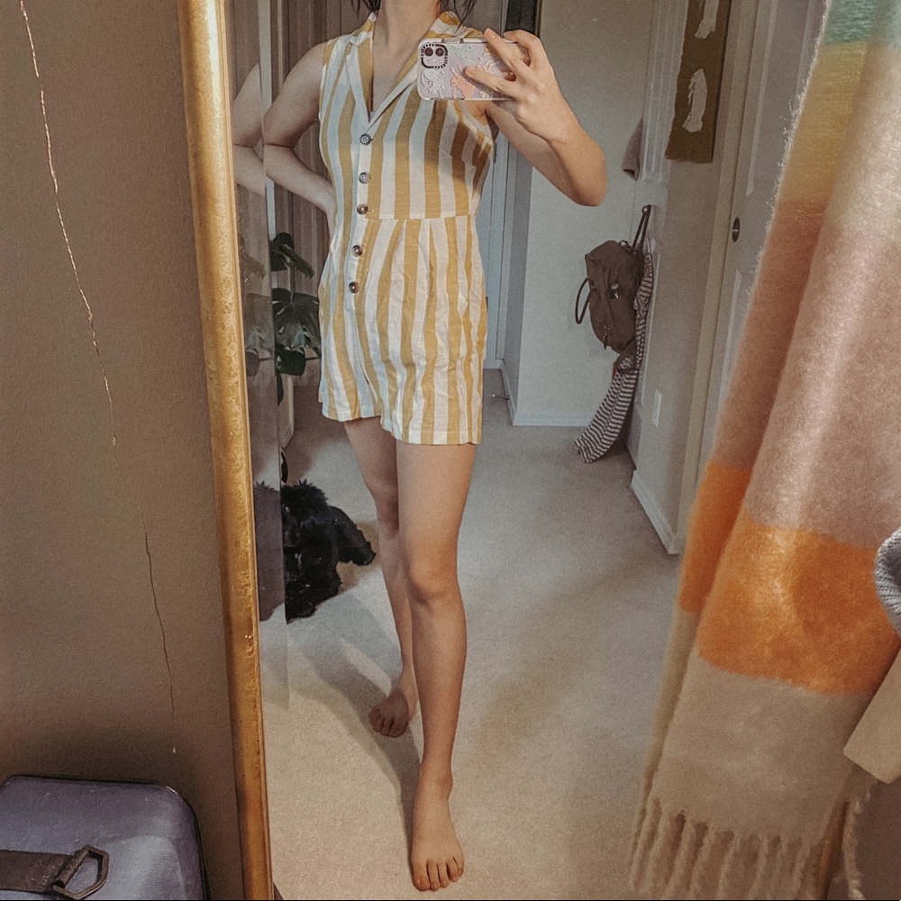 Striped Romper